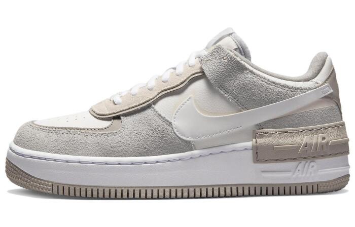 Nike Air Force1 shadow Grey Fleece
