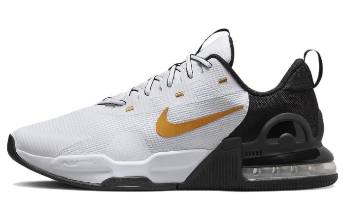 Nike Air Max Alpha Trainer 5 WhiteGold Suede Black