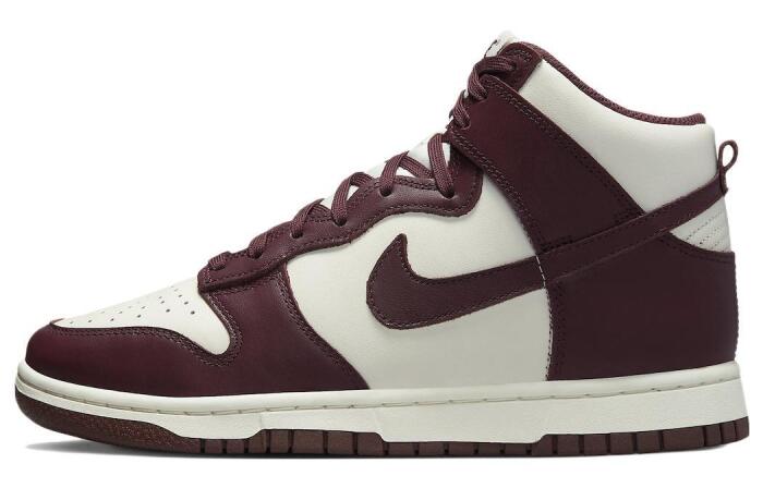 Nike Dunk High burgundy crush