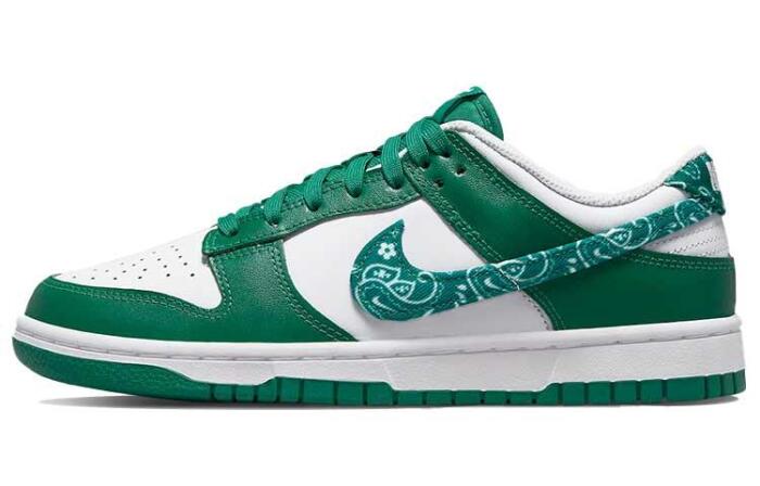 Nike Dunk ESS "green paisley"