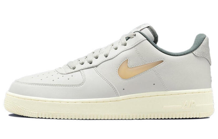 Nike Air Force 1 '07 LX "Light Bone and Coconut Milk"  Swoosh