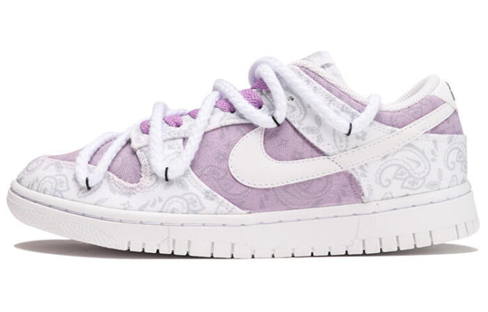 【】 Nike Dunk ESS White Paisley vibe