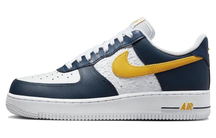 Nike Air Force 1 EMB "Dark Obsidian"