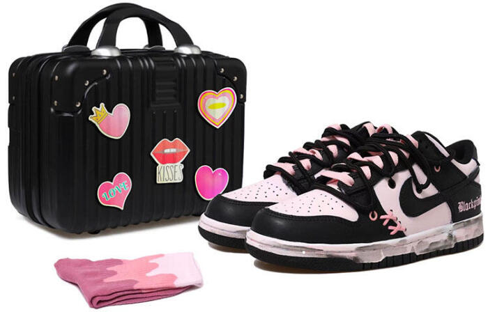 【】 Nike Dunk OKHR XX Blackpink Vibe GS