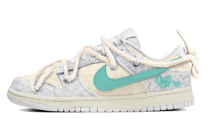 【】 Nike Dunk  ESS "White Paisley"