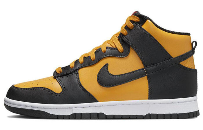 Nike Dunk High Retro "Reverse Goldenrod"