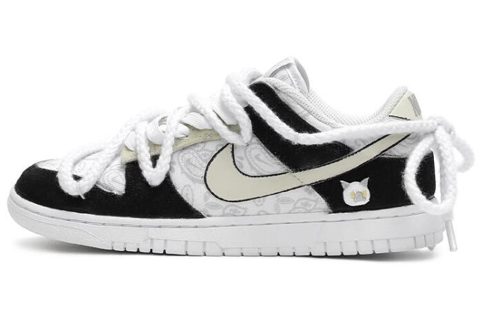 【】 Nike Dunk Low White Paisley