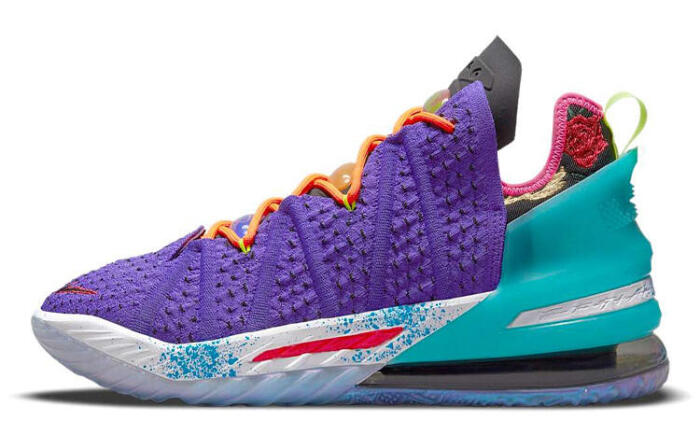 Nike Lebron 18 EP "Psychic Purple" 18 TPU
