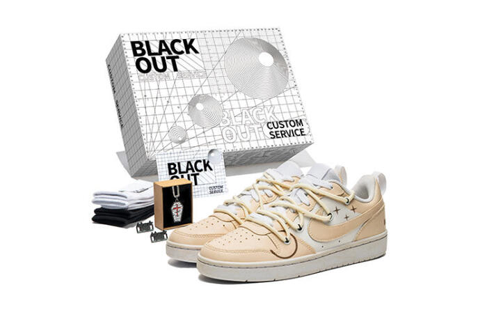【】 Nike Court Borough GS