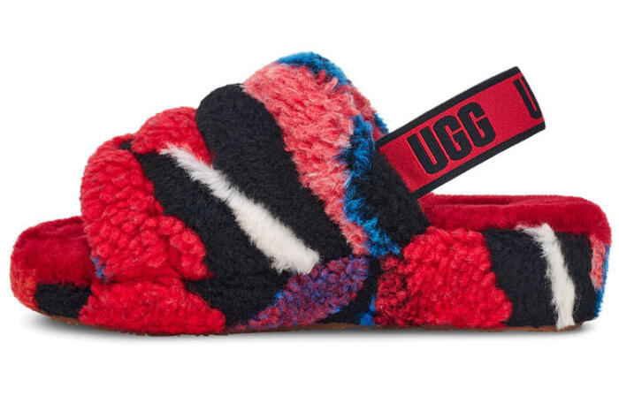 UGG Fluff Yeah Slide Cali Collage