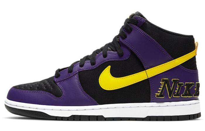 Nike Dunk High EMB "Lakers"