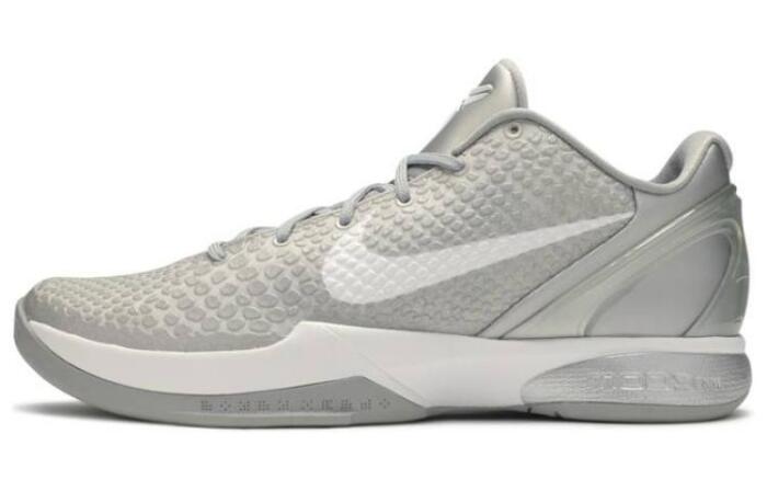 Nike Zoom Kobe 6 Metallic Silver Metallic Silver "White"