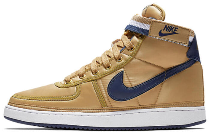 Nike Vandal High High Supreme Gold Navy