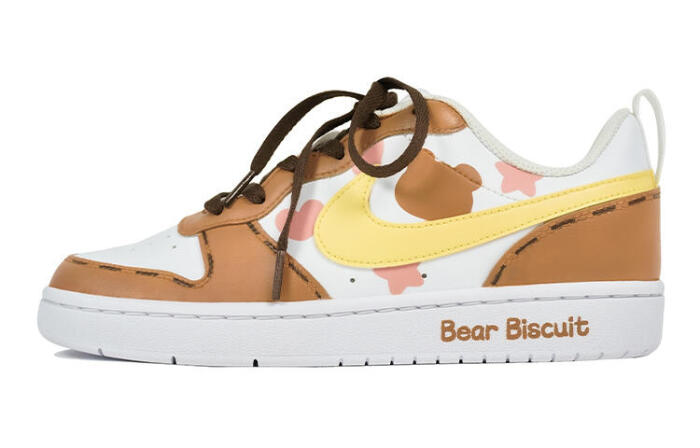 Nike Court Borough Low 2 Bear Biscuit        GS