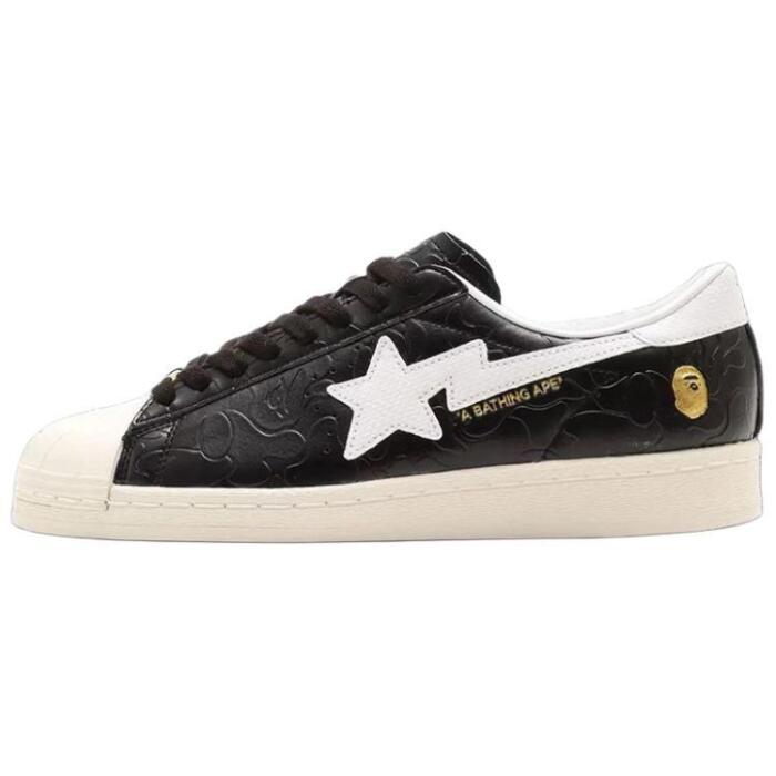 atmos x BAPE x adidas originals SUPERSTAR