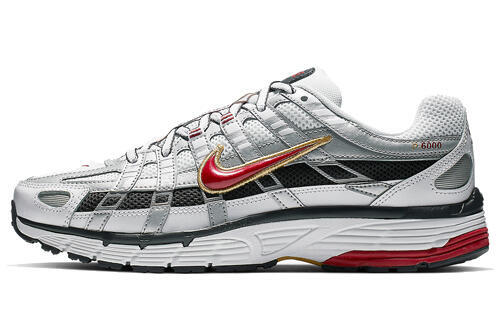 Nike WMNS P-6000 “Metallic Silver Red”