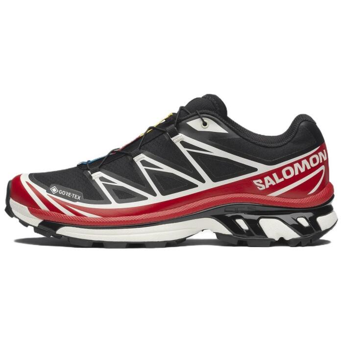 SALOMON XT-6 GORE-TEX “Black/Flame Scarlet”