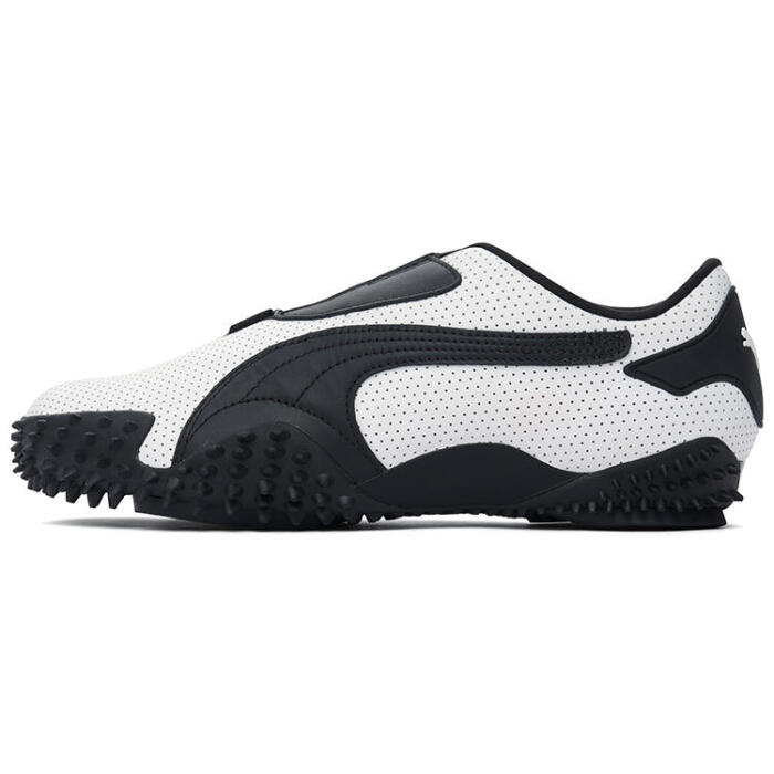 PUMA Mostro “Perforated Leather Pack - White Black”