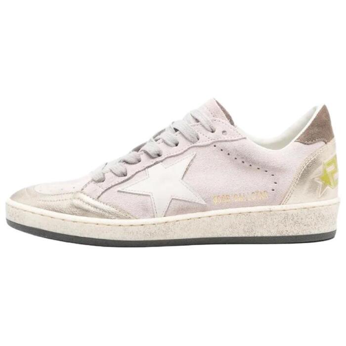 Golden Goose WMNS Suede Low-Top “Pink Platinum/Milk Light”